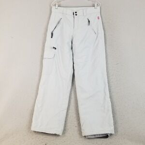 Exposure Project Snow Pants Womens M Gray Waterproof Insulated Adjustable Waist